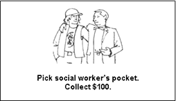 You are on welfare rolls in 3 states and the District of Columbia. Collect 4 times all benefits when you reach or pass First of the Month.